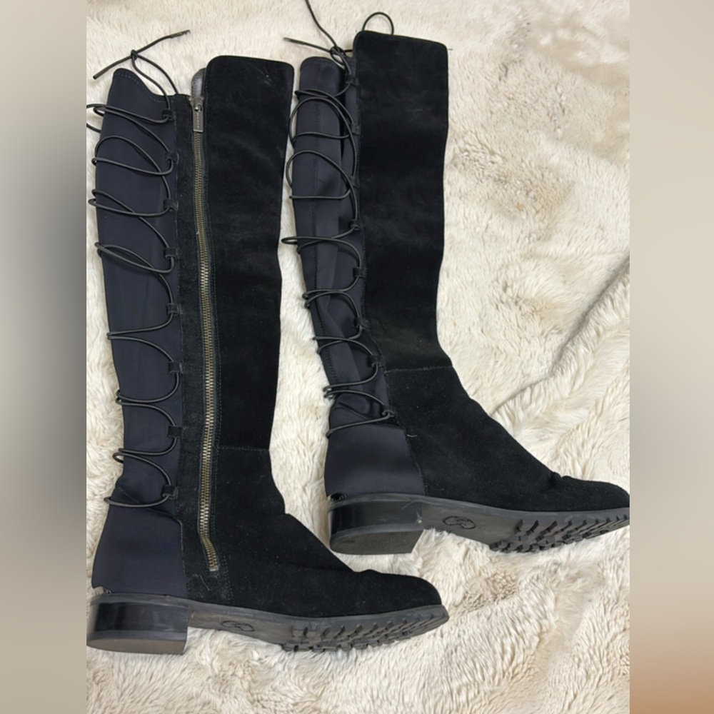 Michael Kors Black Over the Knee Boots